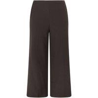 Yours Women's Straight Leg Trousers in Chocolate | Size: 22S