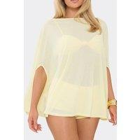 EGO Women's Sleeveless Bralet in Lemon | Size: 8