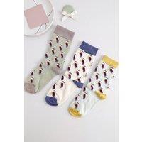 Vellin Women's Feathered Friends 3 Pack Bamboo Socks with Optional Gift Box