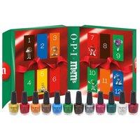 O.P.I Women's OPI x M&M's Mini Nail Polish Advent Calendar in Misc