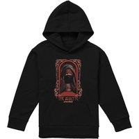 Disney Star Wars The Acolyte Art Deco Masked Youth Kids Pull-Over Hoodie, Black | Size: 5-6 Years