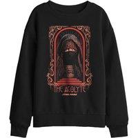 Star Wars The Acolyte Art Deco Masked Kids Sweatshirt, Black | Size: 7-8 Years