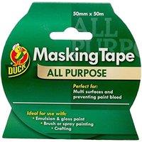 Shurtape Duck Tape All Purpose Masking Tape 50mm x 50m in Beige