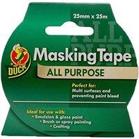 Shurtape Duck Tape All Purpose Masking Tape 25mm x 25m in Beige