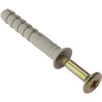 Forgefix Hammer Fixing & Plug M8 X 135Mm Bag 10 in Grey