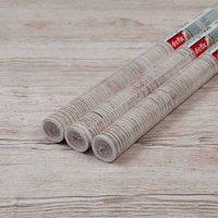 D-C-Fix Pino Aurelio Self Adhesive Vinyl Wrap for Doors & Worktops 3 Rolls in Beige | Size: 675mm x 2000mm