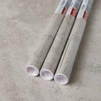 D-C-Fix Avellino Stone Self Adhesive Vinyl Wrap for Doors & Worktops 3 Rolls in Grey | Size: 675mm x 2000mm
