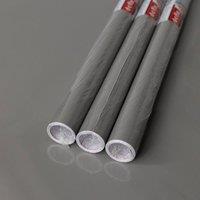 D-C-Fix Glossy Grey Self Adhesive Vinyl Wrap for Doors & Furniture 3 Rolls | Size: 675mm x 2000mm