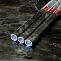 D-C-Fix Marble Romeo Silver Self Adhesive Vinyl Wrap Doors & Worktops 3 Rolls in Black | Size: 675mm x 2000mm