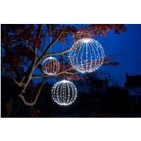 mysmartbuy 240 LED Twinkling Wire Orb Light Cool White 40cm