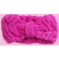Give Me Cosmetics Pink Fleece Headband
