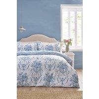 Catherine Lansfield Antoinette Duvet Cover Set in Blue | Size: Single