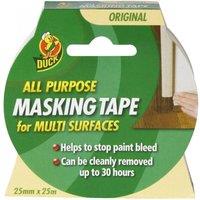 Duck Tape Duck All Purpose Masking Tape 5cm x 50m in Beige