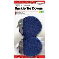 STREETWIZE Buckle Ratchet Straps Pack of 2 in Blue