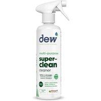 Dew Superclean Fragrance Free 500ml, Refillable Antibacterial Kitchen Spray in White