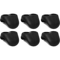 Wave Spas Drinks Holder, PU Foam, Edge-Mount accessory for Hot Tubs in Black | Size: 3 Pack