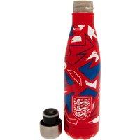 England FA Crest Thermal Flask in Dark Red