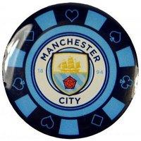 Manchester City FC Poker Chip Badge in Blue