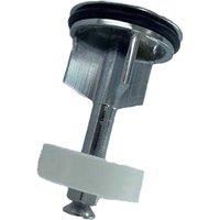 Securplumb Chrome Basin Plug in Silver