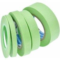FLAVORA 5Pcs Model Masking Tape DIY Craft Tools Fine Line Spraying in Green | Size: 10000mm x 520mm