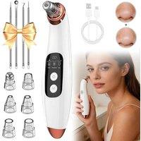 NESTLUNE Blackhead Remover Electric Pore Nose Sucker Pimple Skin in White | Size: 250g