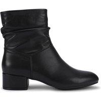 KG Kurt Geiger Women's 'Tabina Slouch Ankle' Leather Boots in Black | Size: 6