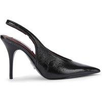 STEVE MADDEN Women's 'Amdromeda Black' Leather Heels in Black | Size: 5