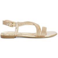 Dune London Women's 'Lope' Sandals in Metallics | Size: 4