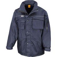 Result Men's Heavy Duty Coat in Navy | Size: XL