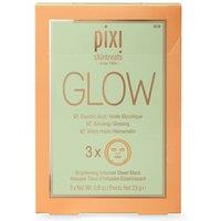 PIXI Beauty Women's GLOW Glycolic Boost Pack of 3 Face Masks