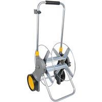 Hozelock Cart Reel Pro Metal 90m in Silver