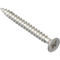 Forgefix Multi-Purpose Pozi Screw Csk St Stainless Steel 4.0 X 40Mm Box 200 in Silver