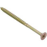 Forgefix Spectre Screw Pz Compatible Csk Zyp 4.5 X 80Mm (Box 100) in Gold