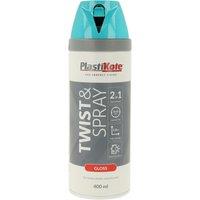 Plastikote 21117 400ml Premium Spray Paint Gloss - Exotic Sea in Blue
