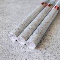 D-C-Fix Salazar Concrete Self Adhesive Vinyl Wrap for Doors & Worktops 3 Rolls in Grey | Size: 675mm x 2000mm