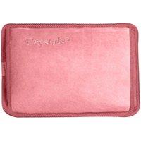 Crystals Electric Rechargeable Hot Water Bottle Bed Warmer Hand Heating Pad in Pink