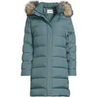 Lands' End Women's Hooded Down Coat in Bottle Green | Size: XL