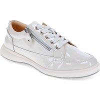 Jones Bootmaker Women's Audrie Chunky Trainers in White | Size: 7