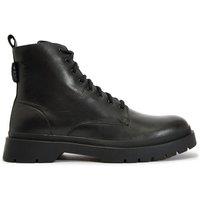 Walk London Men's Callum Lace Boots in Black | Size: 9