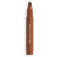 Revolution Instant Brow Hair Pen 1.8ml in Warm Brown