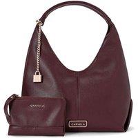 Carvela Women's 'Cassia Mini Hobo' Bag in Dark Red