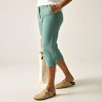 Regatta Women's Bayletta Capri Trousers in Teal | Size: 16