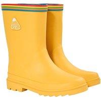 Frugi Explorer Wellington Boots in Yellow | Size: 9