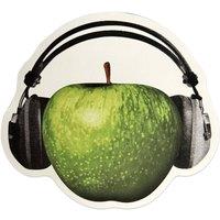 The Beatles Listen Apple Sticker in Green