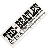 The Beatles Ticket Sticker in Black