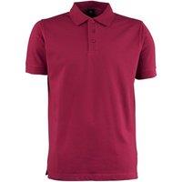 TEE JAYS Men's Luxury Stretch Short Sleeve Polo Shirt in Wine | Size: XL