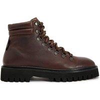 Walk London Men's Hopper Hiking Boots in Brown | Size: 8