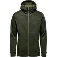 Stormtech Men's Performance Full Zip Hoodie in Dark Green | Size: Large