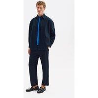 Giesto Men's Cotton Lycra Shirt in Black | Size: Medium