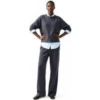 Hiccup Women's 2-Piece Cotton Sweatshirt Set in Charcoal | Size: Medium